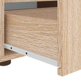 Meuble TV VISNES chêne sonoma 60x40x38 cm bois d'ingénierie