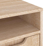 Meuble TV VISNES chêne sonoma 100x40x38 cm bois d'ingénierie