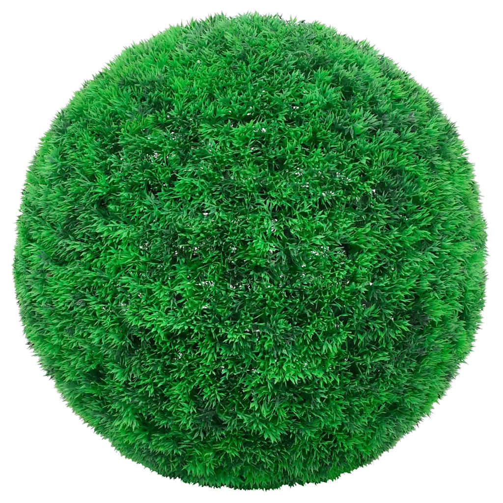 Artificial Boxwood Balls with LED Lights 2pcs Green 52cm