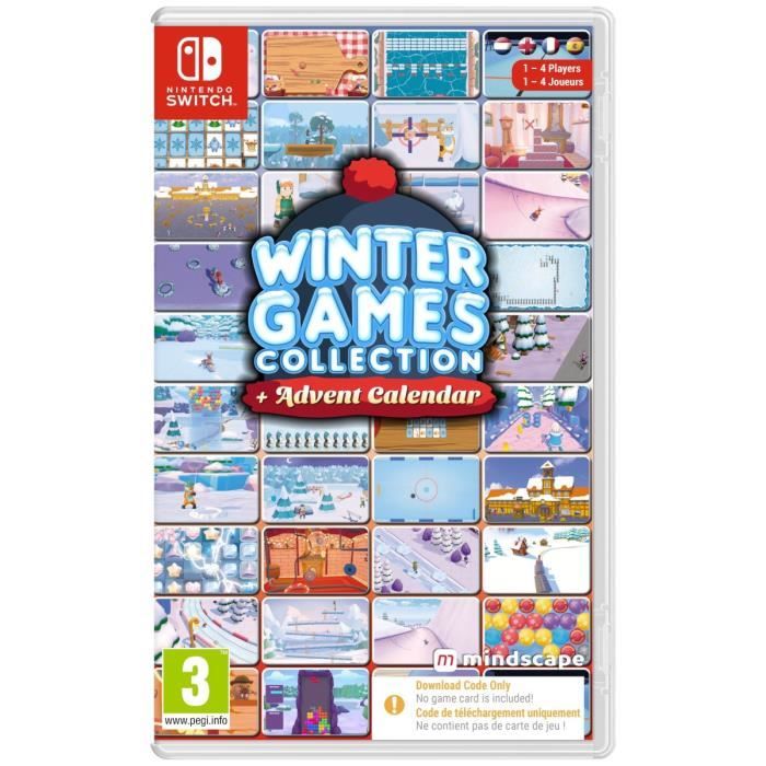 Winter Games Collection + Calendrier de l'Avent - Jeu Nintendo Switch - Code in a Box