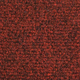 Tapis d'escalier autocollant 20 pcs rouge 65x21x4 cm