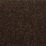 Tapis d'escalier autocollant 20 pcs marron 65x21x4 cm