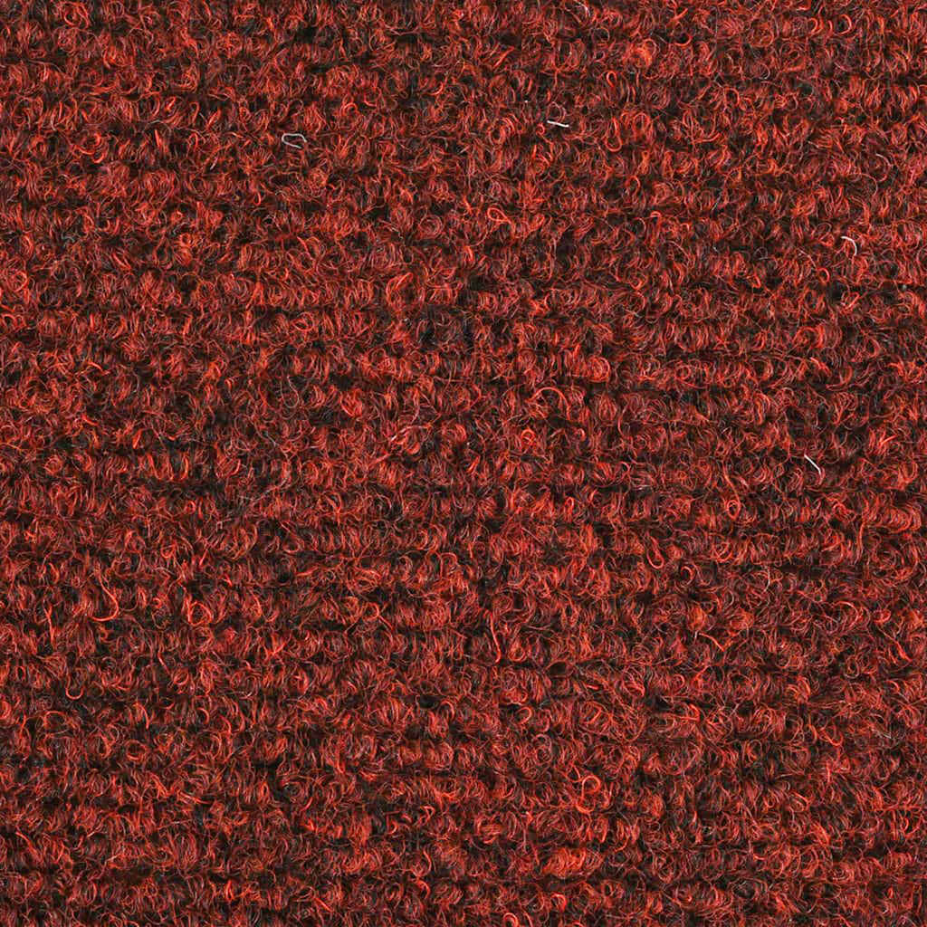 Tapis d'escalier autocollants 30 pcs rouge 65x21x4 cm