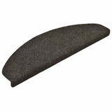 Tapis d'escalier autocollant 30 pcs anthracite 65x21x4 cm