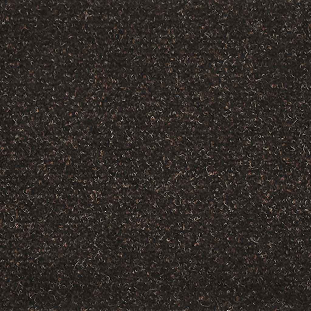 Tapis d'escalier autocollant 30 pcs marron foncé 65x21x4 cm