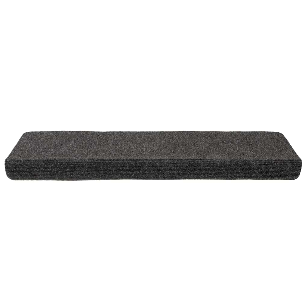 Tapis d'escalier autocollant 30 pcs anthracite 65x21x4 cm