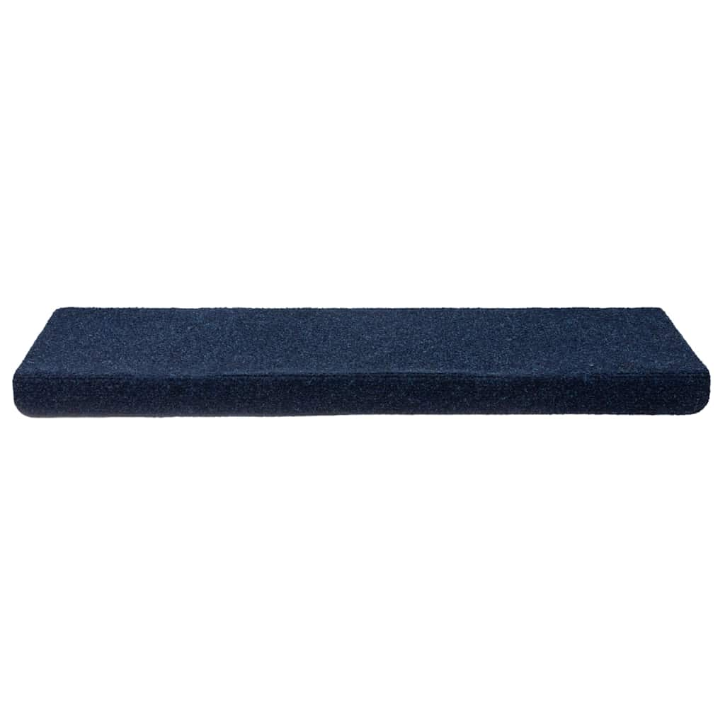 Tapis d'escalier autocollant 30 pcs marine 65x21x4 cm