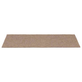 Tapis d'escalier auto-adhésifs 30 pcs marron clair 60x25 cm