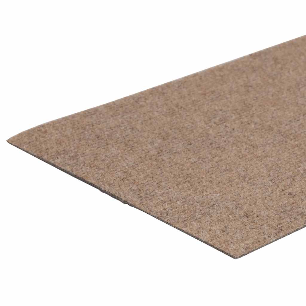 Tapis d'escalier auto-adhésifs 30 pcs marron clair 60x25 cm