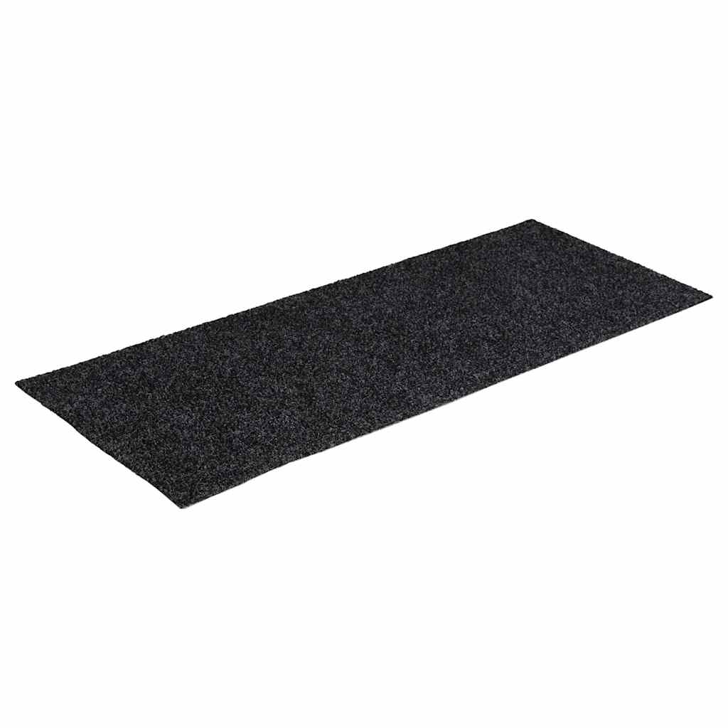 Tapis d'escalier auto-adhésifs 30 pcs gris 60x25 cm