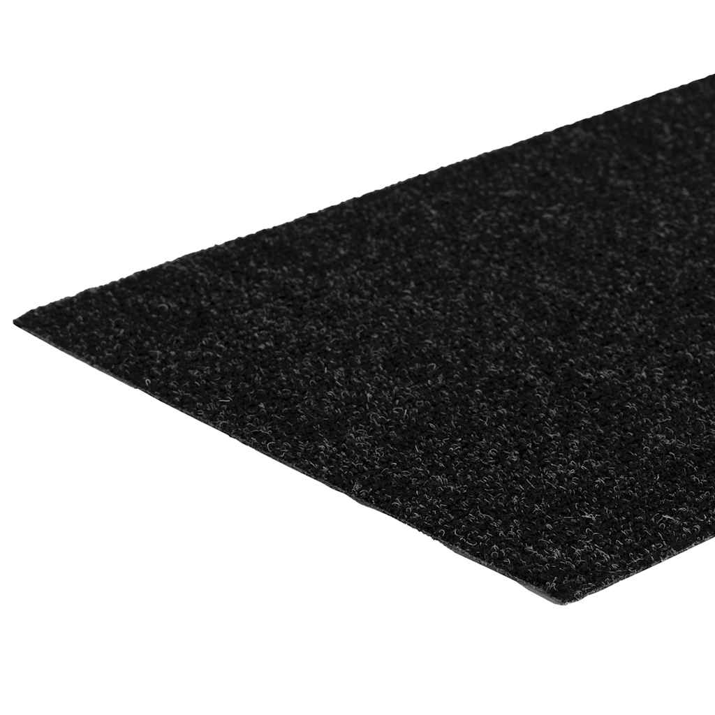 Tapis d'escalier auto-adhésifs 30 pcs noir 60x25 cm