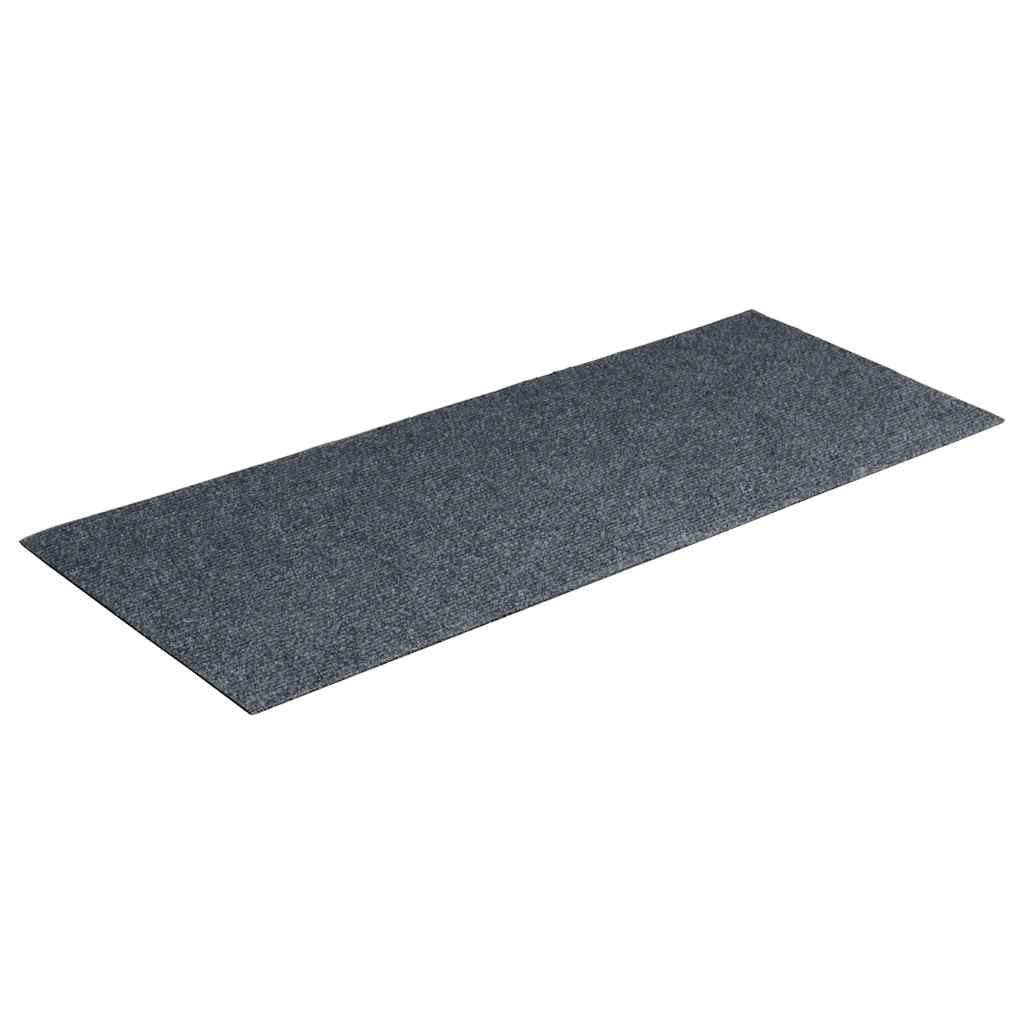 Tapis d'escalier auto-adhésifs 30 pcs gris 60x25 cm