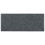 Tapis d'escalier auto-adhésifs 30 pcs gris 60x25 cm