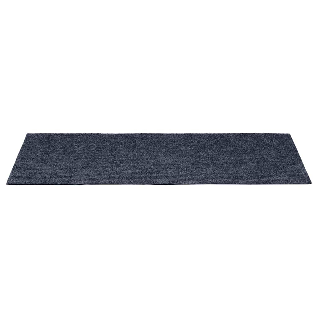 Tapis d'escalier auto-adhésifs 30 pcs gris bleu 60x25 cm