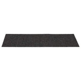 Tapis d'escalier auto-adhésifs 30 pcs anthracite 60x25 cm