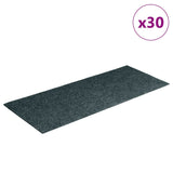 Tapis d'escalier auto-adhésifs 30 pcs vert 60x25 cm