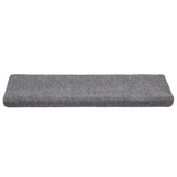 Tapis d'escalier autocollant 20 pcs gris clair 65x21x4 cm