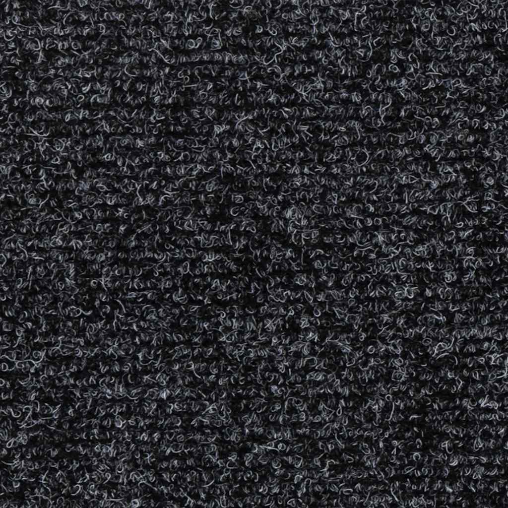 Tapis d'escalier auto-adhésifs 30 pcs gris 76x20 cm