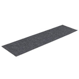 Tapis d'escalier auto-adhésifs 30 pcs gris clair 76x20 cm