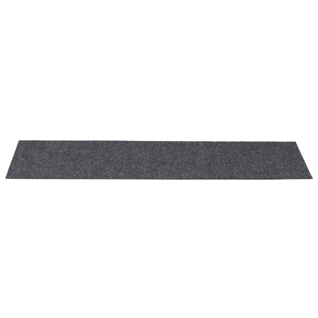 Tapis d'escalier auto-adhésifs 30 pcs gris clair 76x20 cm