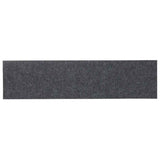 Tapis d'escalier auto-adhésifs 30 pcs gris clair 76x20 cm