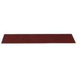 Tapis d'escalier auto-adhésifs 30 pcs rouge 76x20 cm