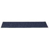 Tapis d'escalier auto-adhésifs 30 pcs gris bleu 76x20 cm