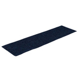 Tapis d'escalier auto-adhésifs 30 pcs bleu 76x20 cm