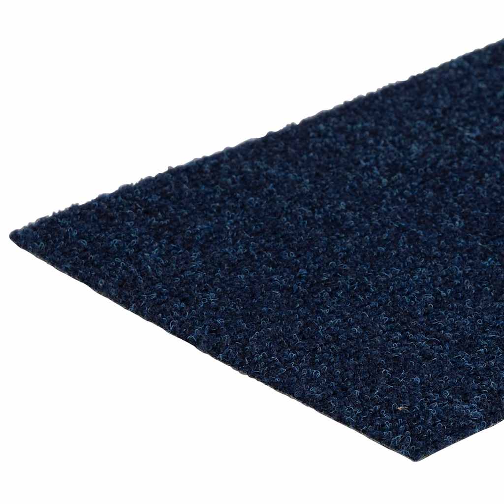 Tapis d'escalier auto-adhésifs 30 pcs bleu 76x20 cm