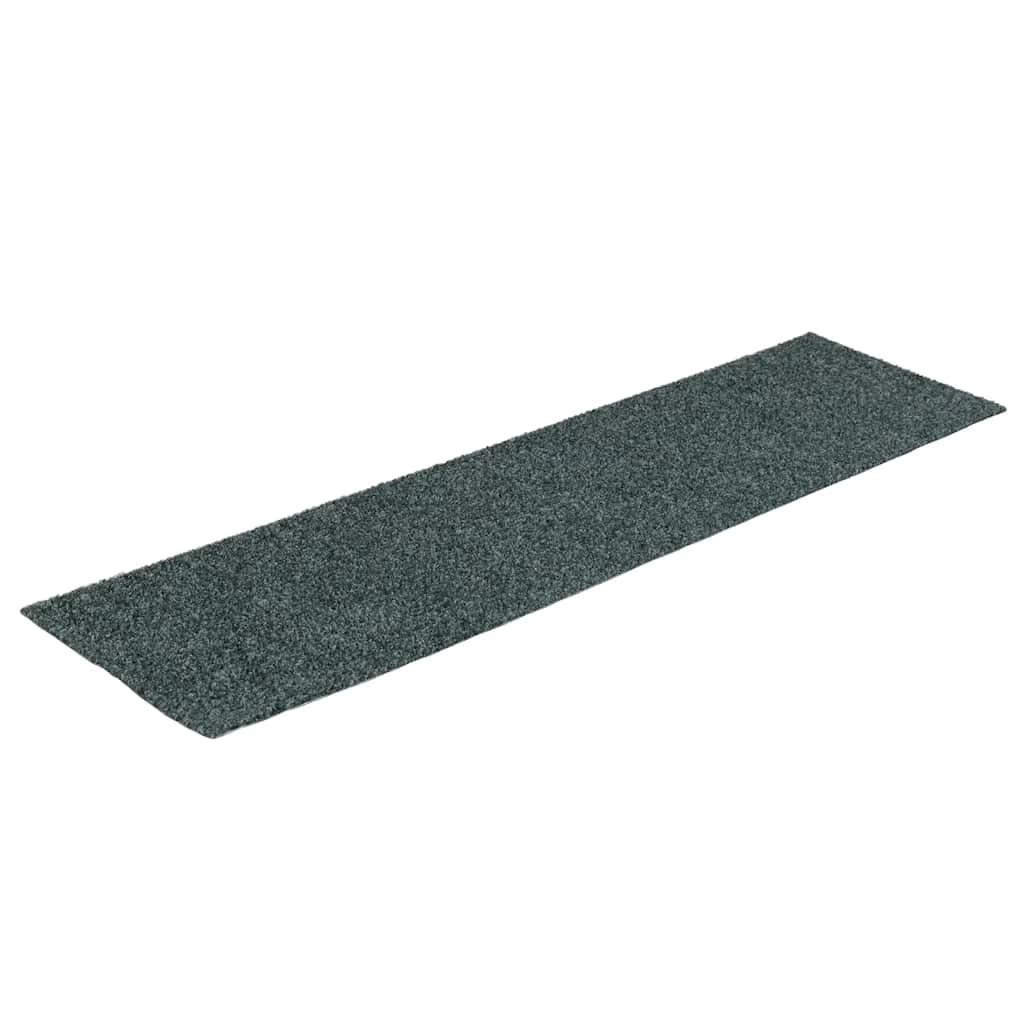 Tapis d'escalier auto-adhésifs 30 pcs vert 76x20 cm