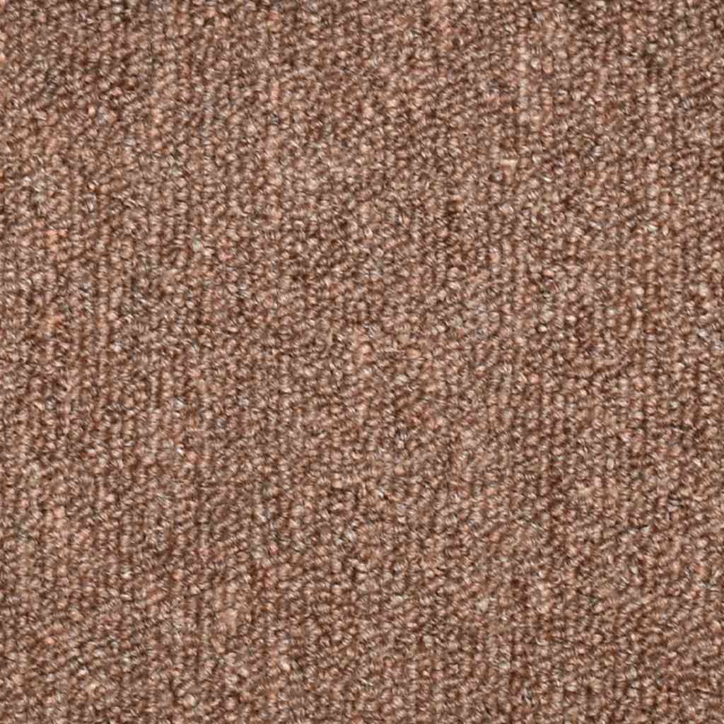 Tapis d'escalier 30 pcs marron 56x17x3 cm