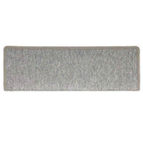 Tapis d'escalier 30 pcs 65x21x4 cm Gris clair