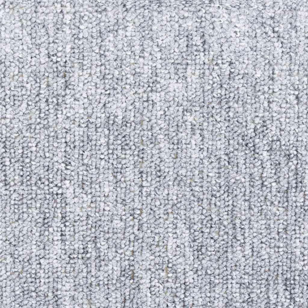 Tapis d'escalier 20 pcs gris clair 65x24x4 cm