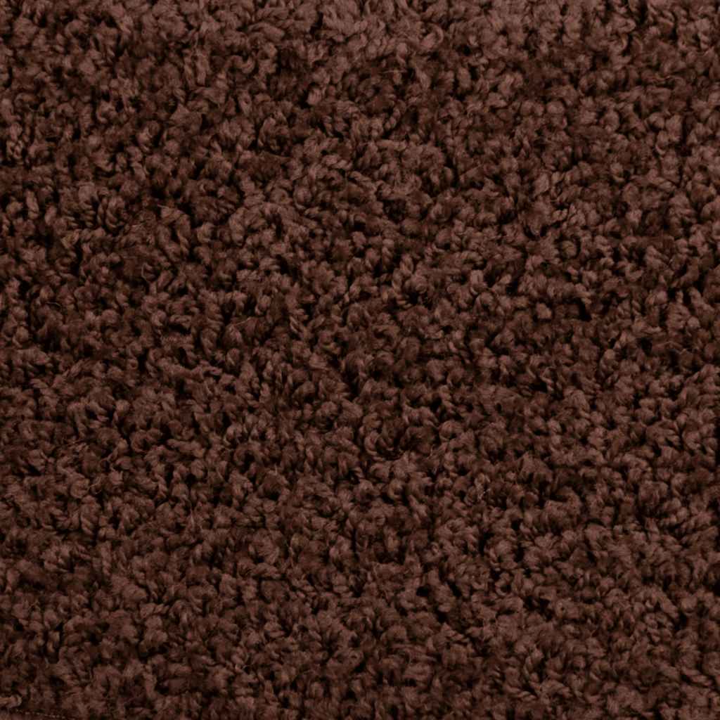 Tapis d'escalier 30 pcs marron 65x21x4 cm