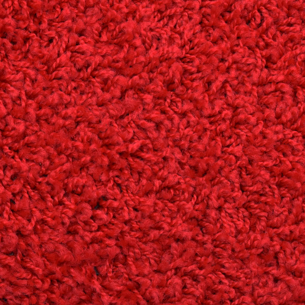 Tapis d'escalier 30 pcs rouge 65x21x4 cm