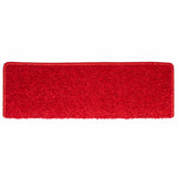 Tapis d'escalier 30 pcs 65x21x4 cm Rouge