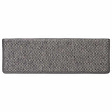 Tapis d'escalier autocollants 30 pcs 65x21x4 cm gris et beige