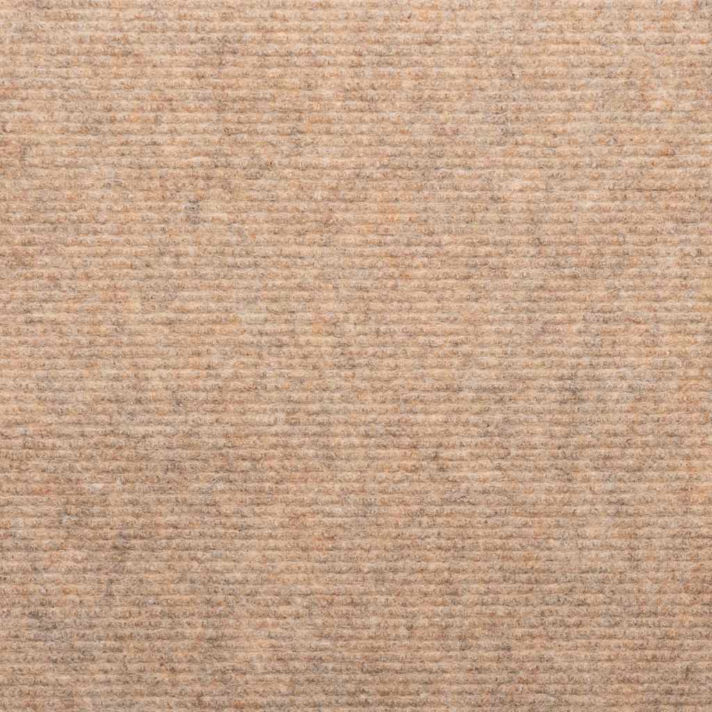 Tapis d'escalier auto-adhésifs 20 pcs beige 56x17x3 cm