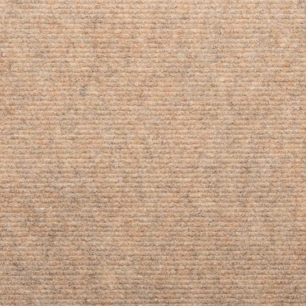 Tapis d'escalier auto-adhésifs 20 pcs beige 65x22,5x3,5 cm