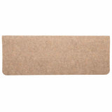 Tapis d'escalier auto-adhésifs 30 pcs beige 65x24,5x3,5 cm