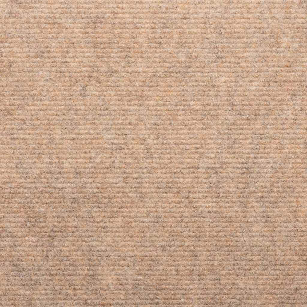 Tapis d'escalier auto-adhésifs 30 pcs beige 65x24,5x3,5 cm