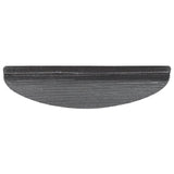 Tapis d'escalier auto-adhésifs 20 pcs anthracite 56x17x3 cm