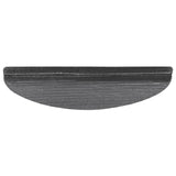 Tapis d'escalier auto-adhésifs 30 pcs anthracite 56x17x3 cm