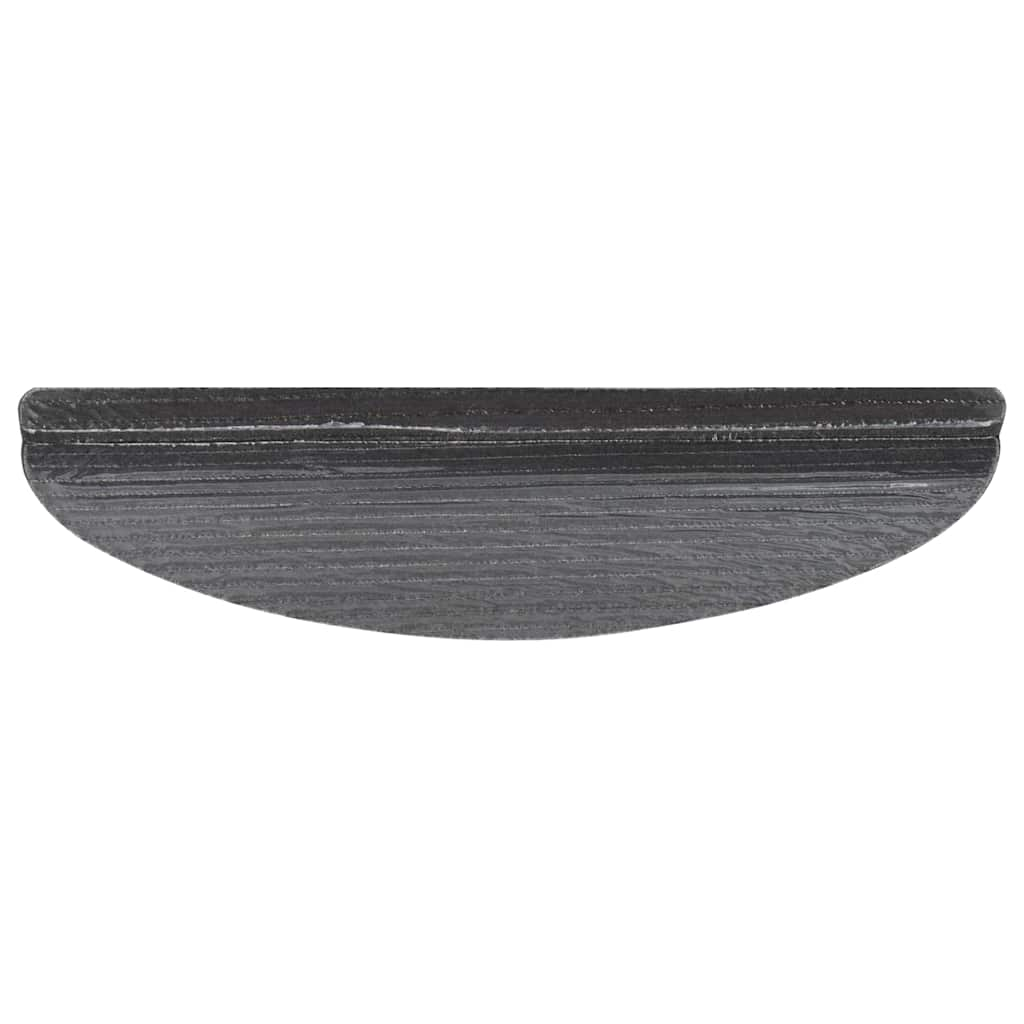 Tapis d'escalier auto-adhésifs 20 pcs anthracite 65x22,5x3,5 cm