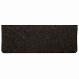 Tapis d'escalier auto-adhésifs 30 pcs anthracite 65x24,5x3,5 cm