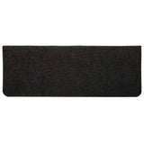 Tapis d'escalier auto-adhésifs 30 pcs noir 65x24,5x3,5 cm