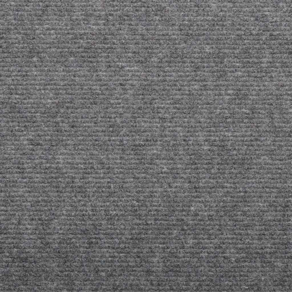 Tapis d'escalier auto-adhésifs 20 pcs gris 56x17x3 cm