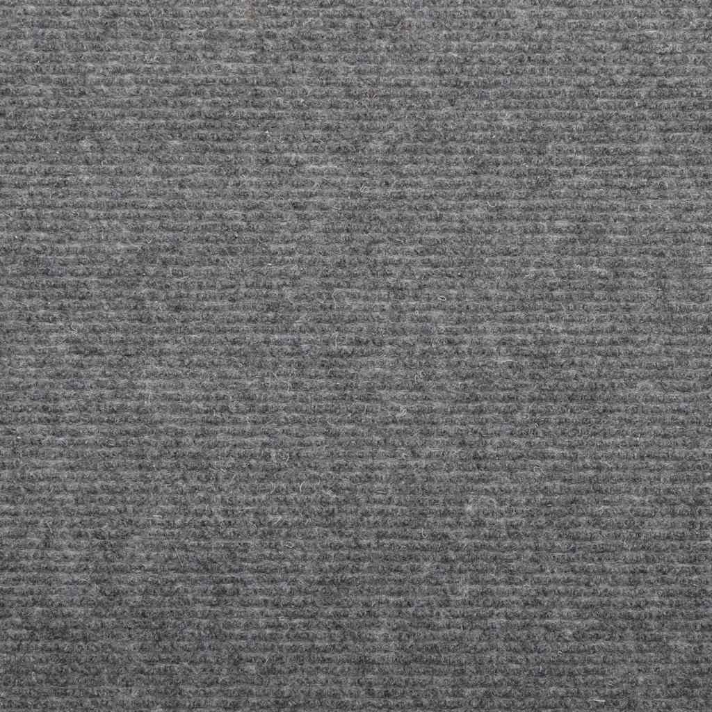 Tapis d'escalier auto-adhésifs 20 pcs gris 65x22,5x3,5 cm