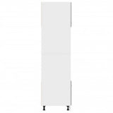 Armoire à micro-ondes Sonoma gris 60x57x207 cm