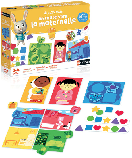 Jeu d'apprentissage - NATHAN - La Petite Ecole - En route vers la Maternelle